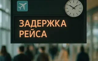 Задержка рейса - что делать, куда идти и что говорить