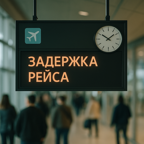 Задержка рейса - что делать, куда идти и что говорить